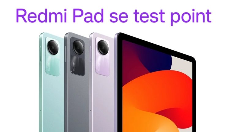 Redmi Pad se test point