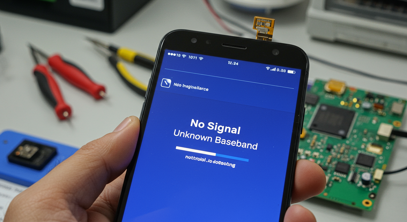 مشكلة Unknown Baseband أو No Signal