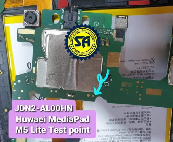 huawei mediapad m5 lite (jdn2-al00hn) Reset Frp By unlocktool