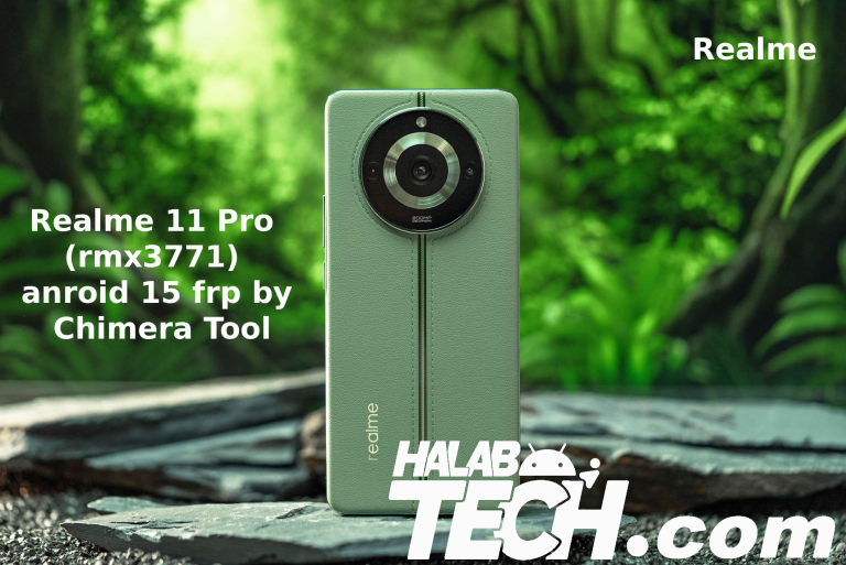 Realme 11 Pro (rmx3771) android 15 frp by Chimera Tool