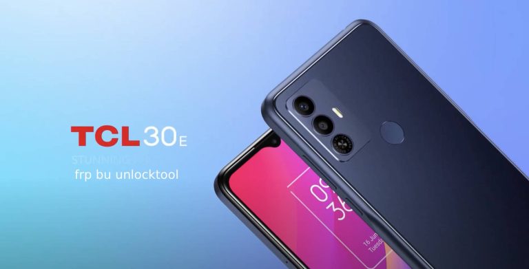 Reset Frp TCL 30E By unlocktool