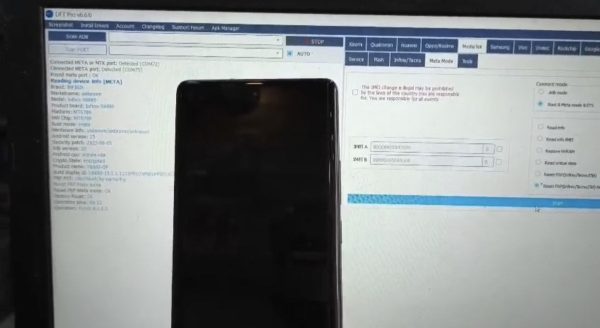 Remove Frp Android 15 Infinix hot 50 pro plus x6880 With dft pro