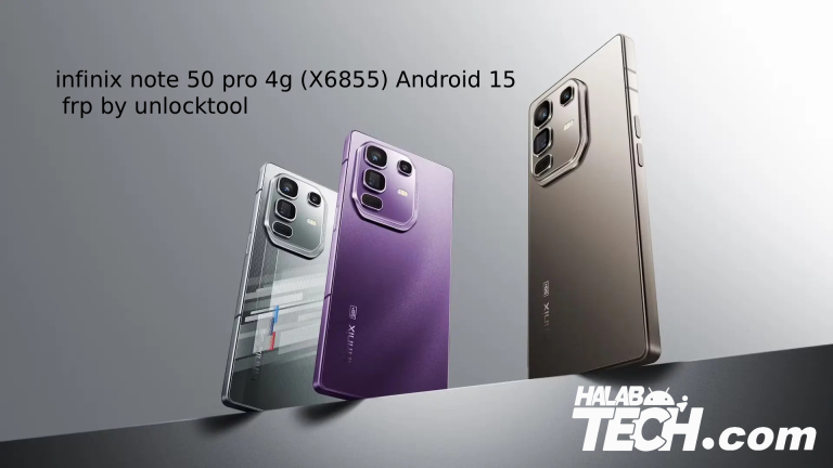 infinix note 50 pro 4g (X6855) Android 15 frp by unlocktool