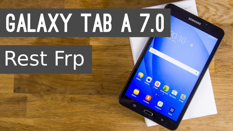 Samsung Tab A 7.0 (T280) Rest Frp by unlocktool