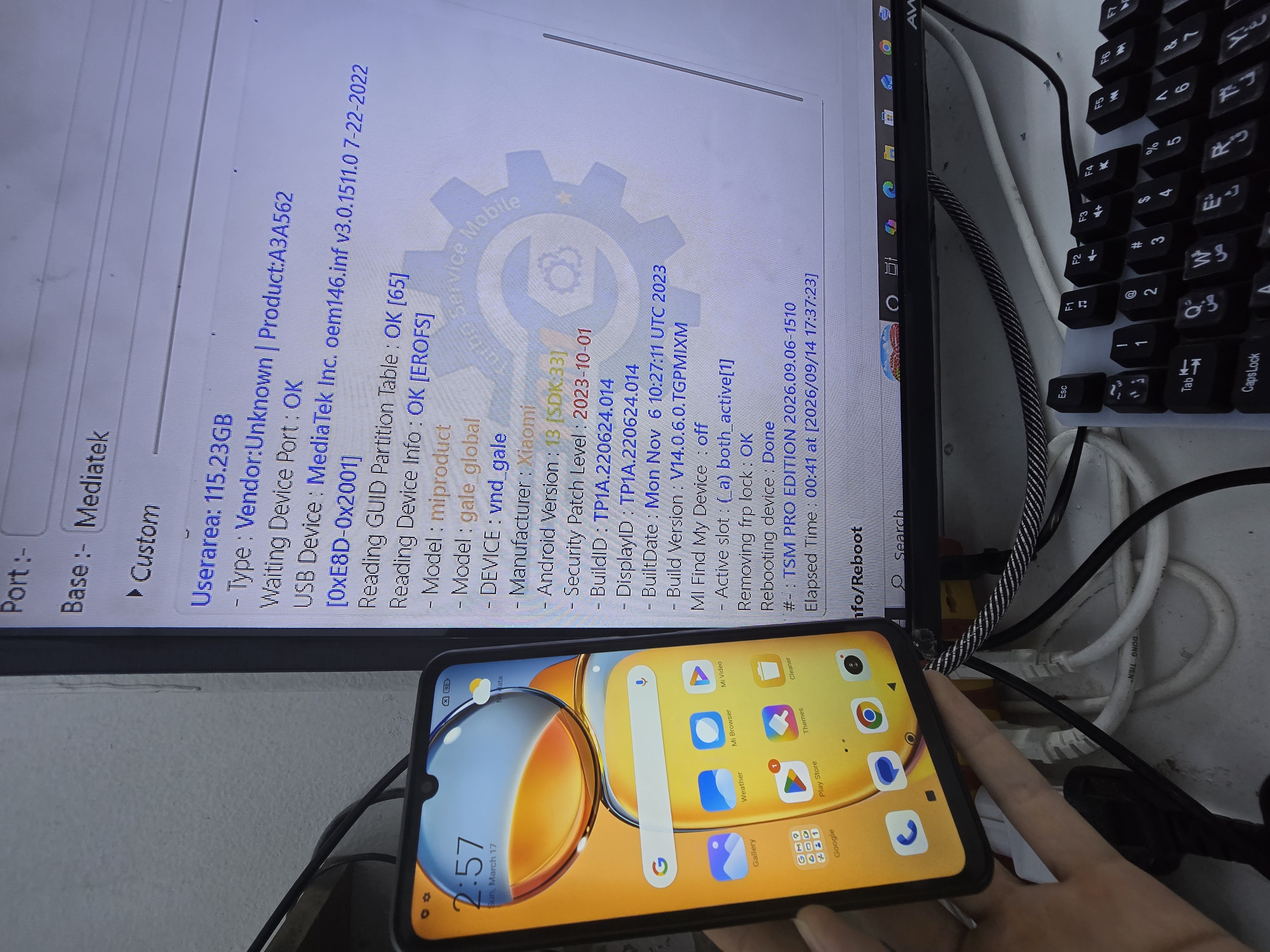 Frp Redmi 13c by tsm tool
